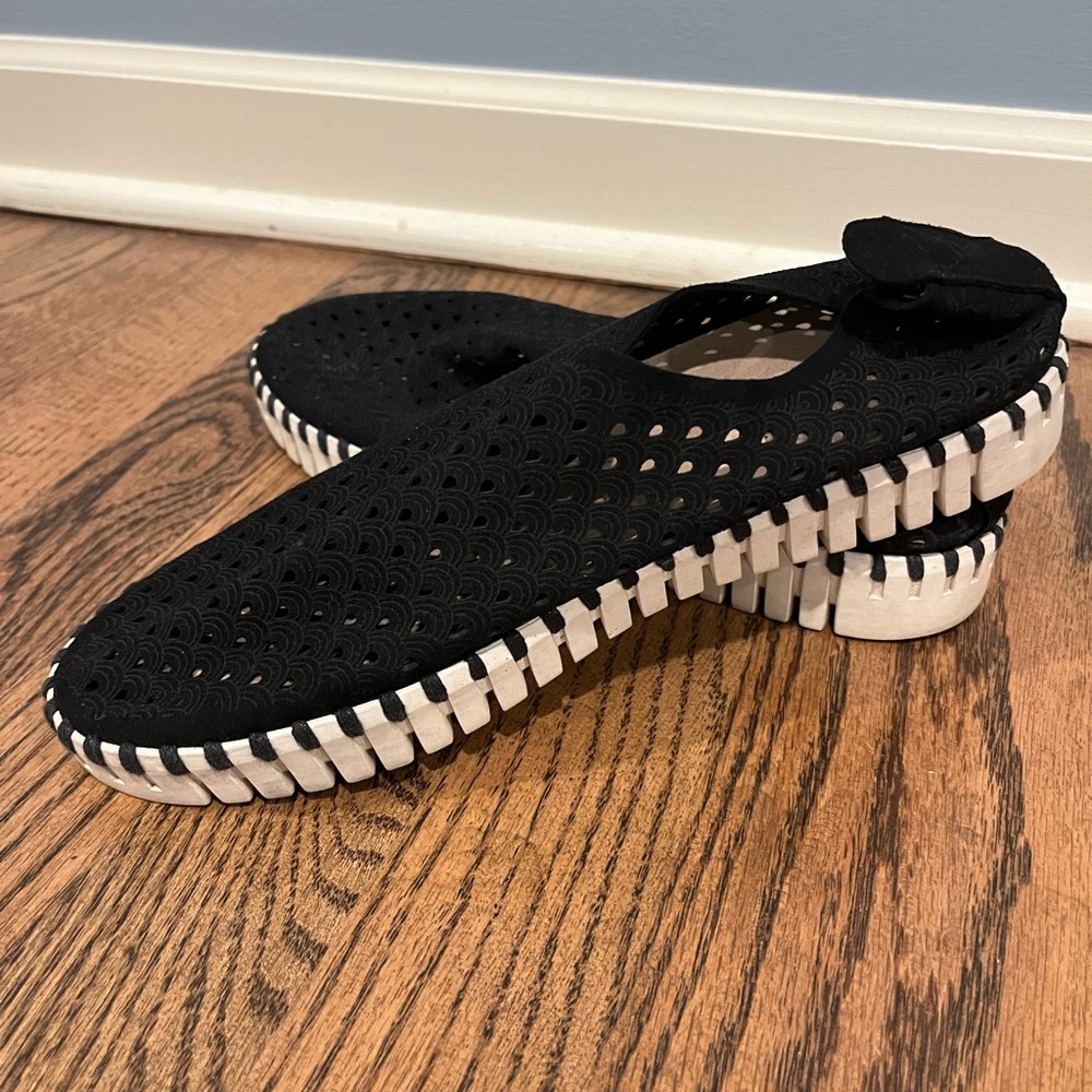 Ilse Jacobsen Tulip slip on 37 black